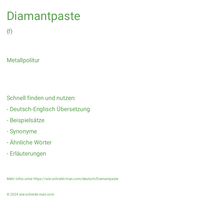 Diamantpaste