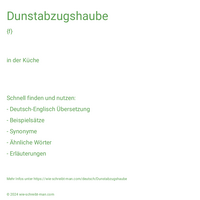 Dunstabzugshaube