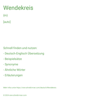 Wendekreis