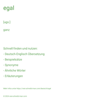 egal