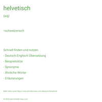 helvetisch