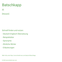 Batschkapp