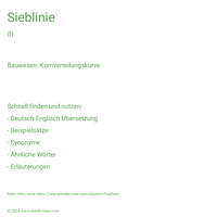 Sieblinie