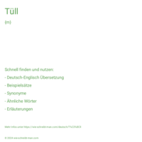 Tüll