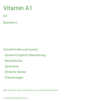 Vitamin A1