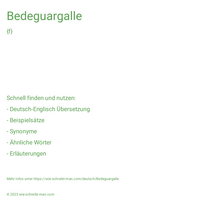 Bedeguargalle