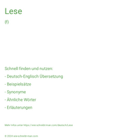 Lese