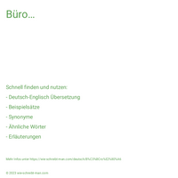 Büro…