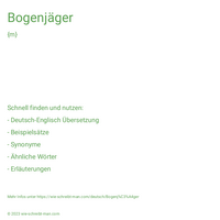 Bogenjäger