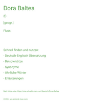 Dora Baltea