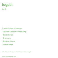 begabt