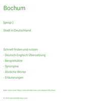 Bochum