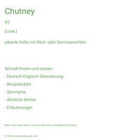 Chutney