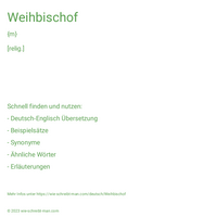 Weihbischof