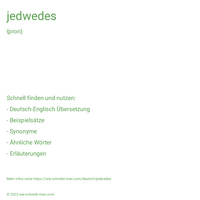 jedwedes