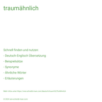 traumähnlich