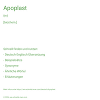 Apoplast