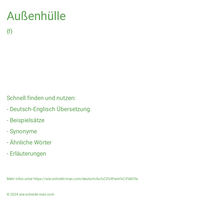 Außenhülle