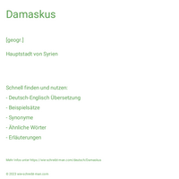 Damaskus