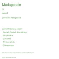 Madagassin