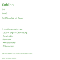 Schlipp