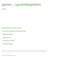 garten… | gartenbegeistert