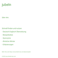 jubeln