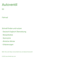 Autoventil