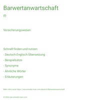 Barwertanwartschaft