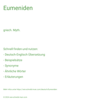 Eumeniden