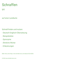 Schraffen