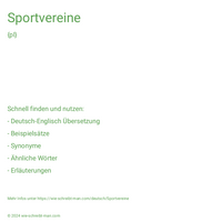 Sportvereine