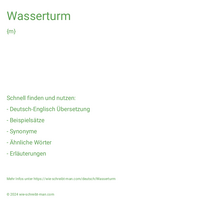 Wasserturm