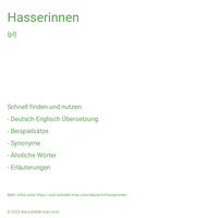 Hasserinnen