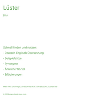 Lüster