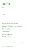 Shuffle