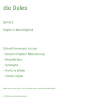 die Dales