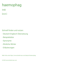 haemophag