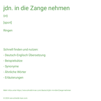 jdn. in die Zange nehmen