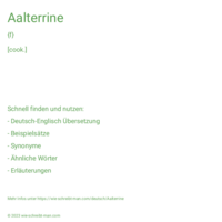 Aalterrine