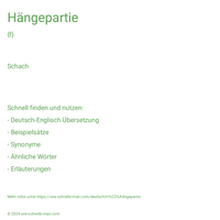 Hängepartie