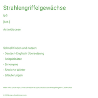 Strahlengriffelgewächse