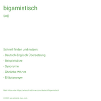 bigamistisch