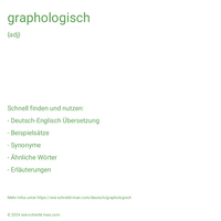 graphologisch