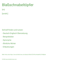 Blaßschnabeltöpfer