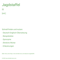 Jagdstaffel