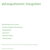 abfotografierend | fotografiert