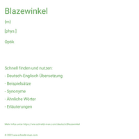 Blazewinkel