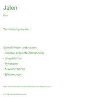 Jalon