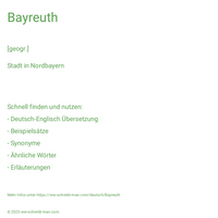 Bayreuth